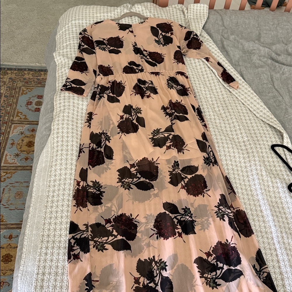 Zara Trafaluc Pink and Black dress